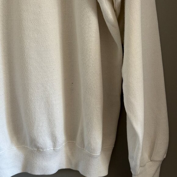 Vintage BMW White Sweatshirt with Blue Logo - Picture 4 of 10